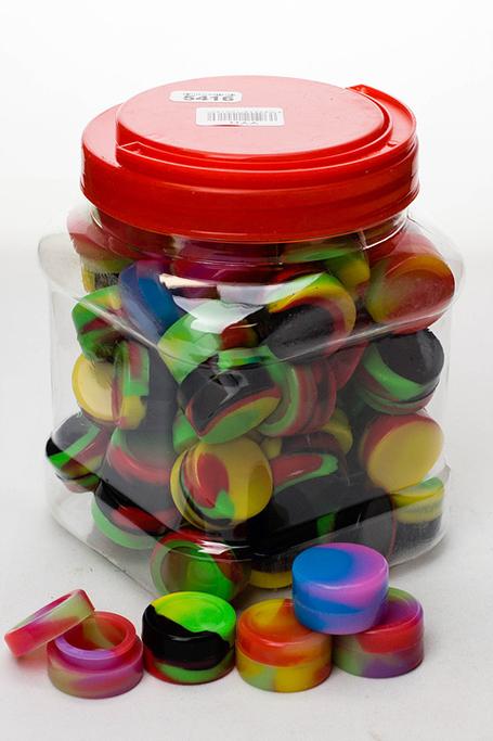 100 pcs - Non-stick silicone wax container