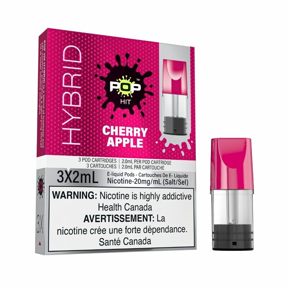 Cherry Apple - Pop Hit Hybrid - 20mg - 5pc/Carton - EXCISED