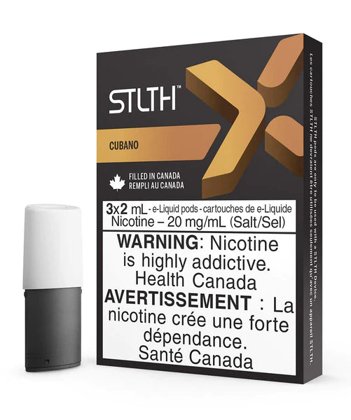 Cubano - STLTH-X Pod Pack - 20mg - EXCISED