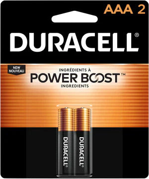 DURACELL AAA 2 PACK