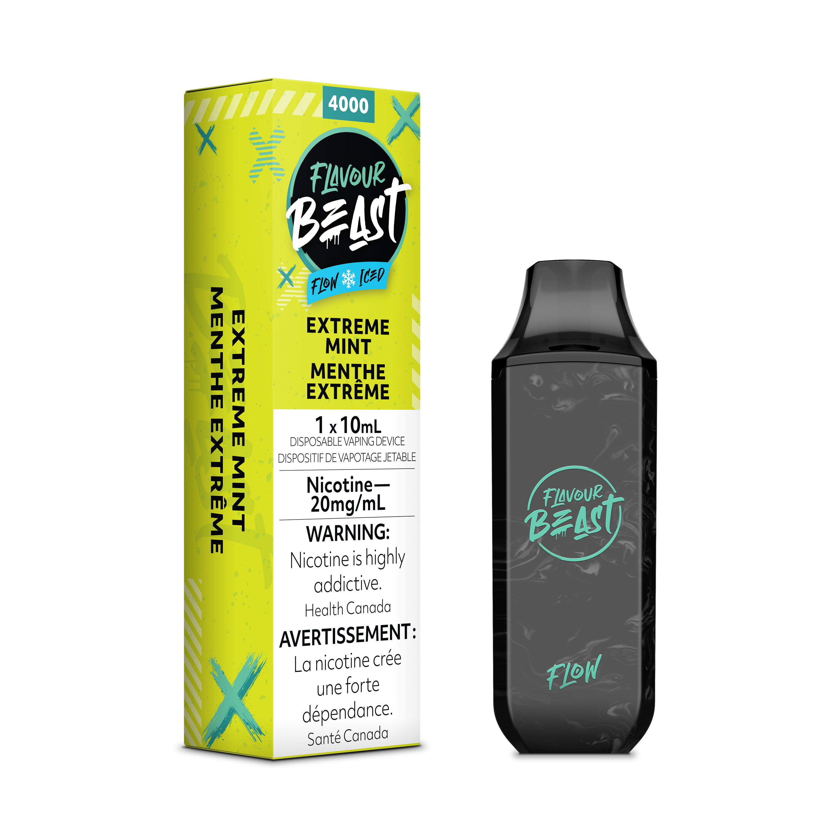 Extreme Mint - Flavour Beast Flow 4000 - EXCISED