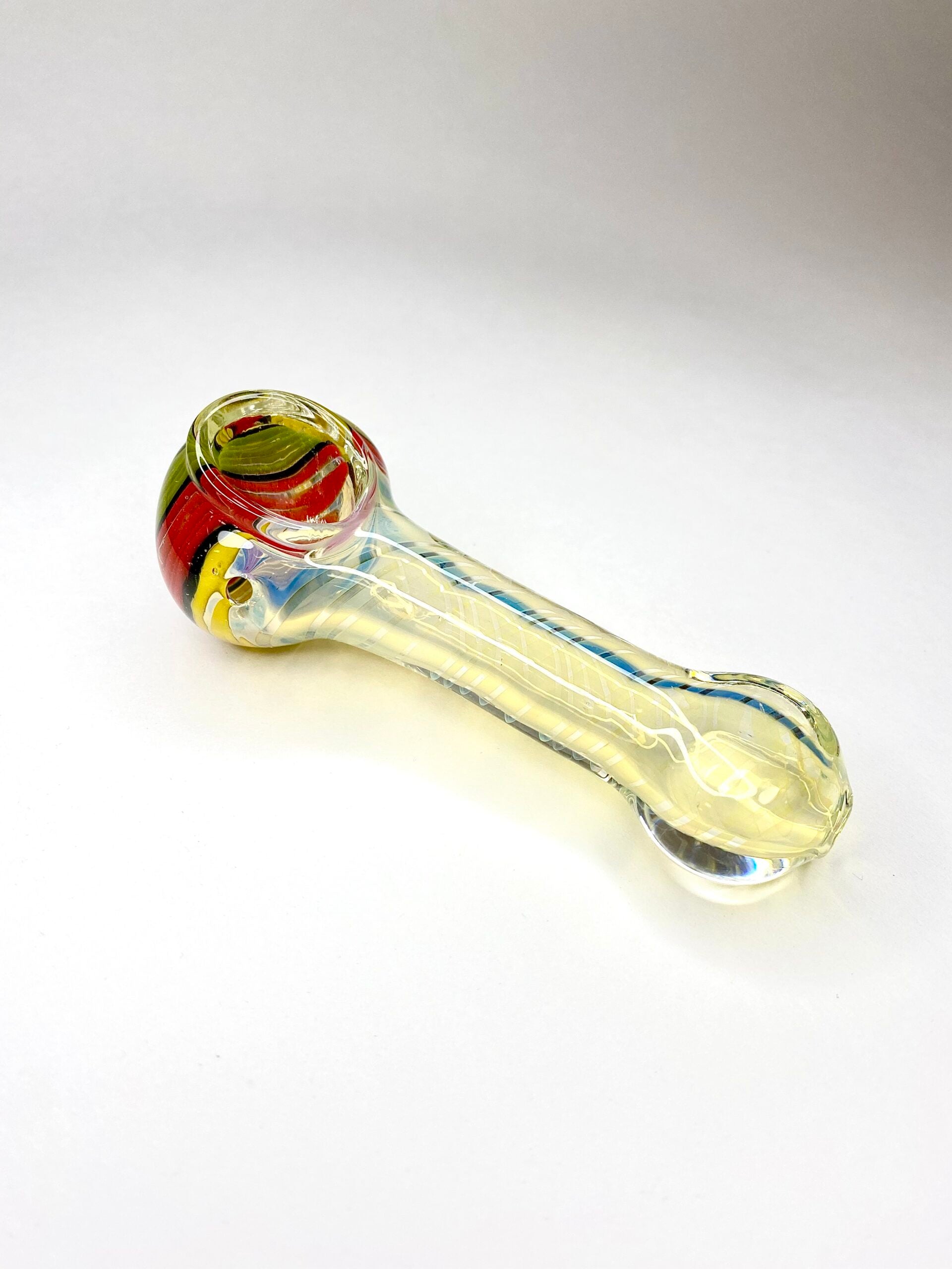Glass Hand Pipe - Holographic