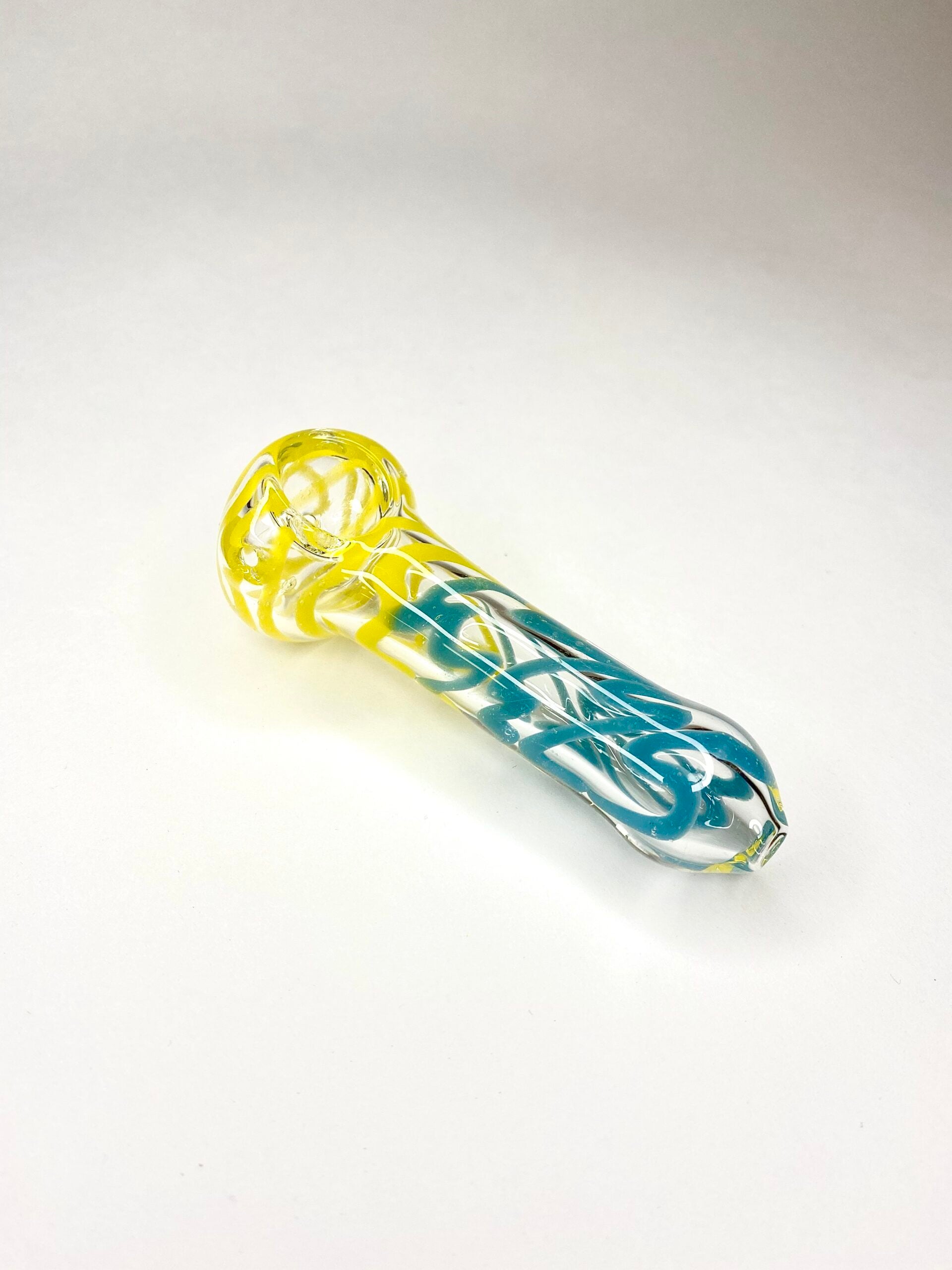 Glass Hand Pipe - SWIRL