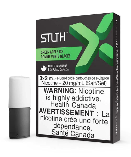 Green Apple Ice - STLTH-X Pod Pack - 20mg - EXCISED