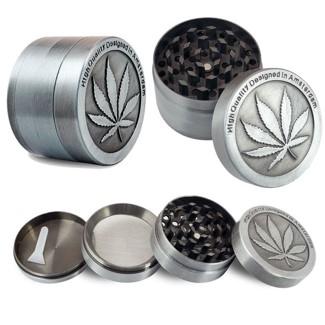 Gun Metal - Designer Grinder - 4 Piece