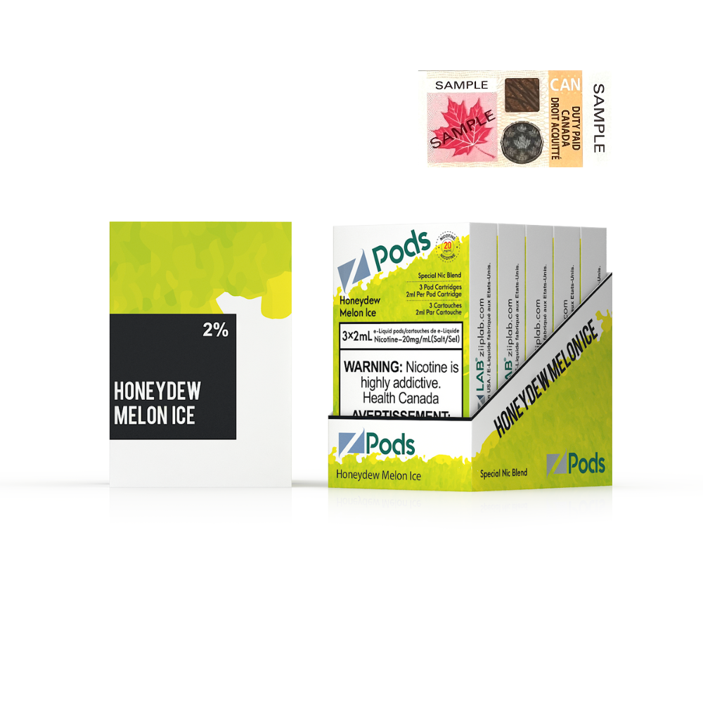 Honeydew Melon Ice - Z Pods Special NIC - 20mg - Premium