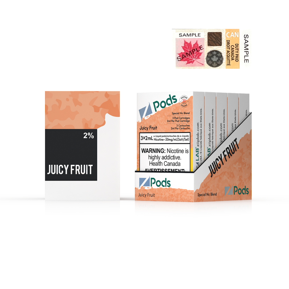Juicy Fruit - Z Pods Special NIC - 20mg - [ON]