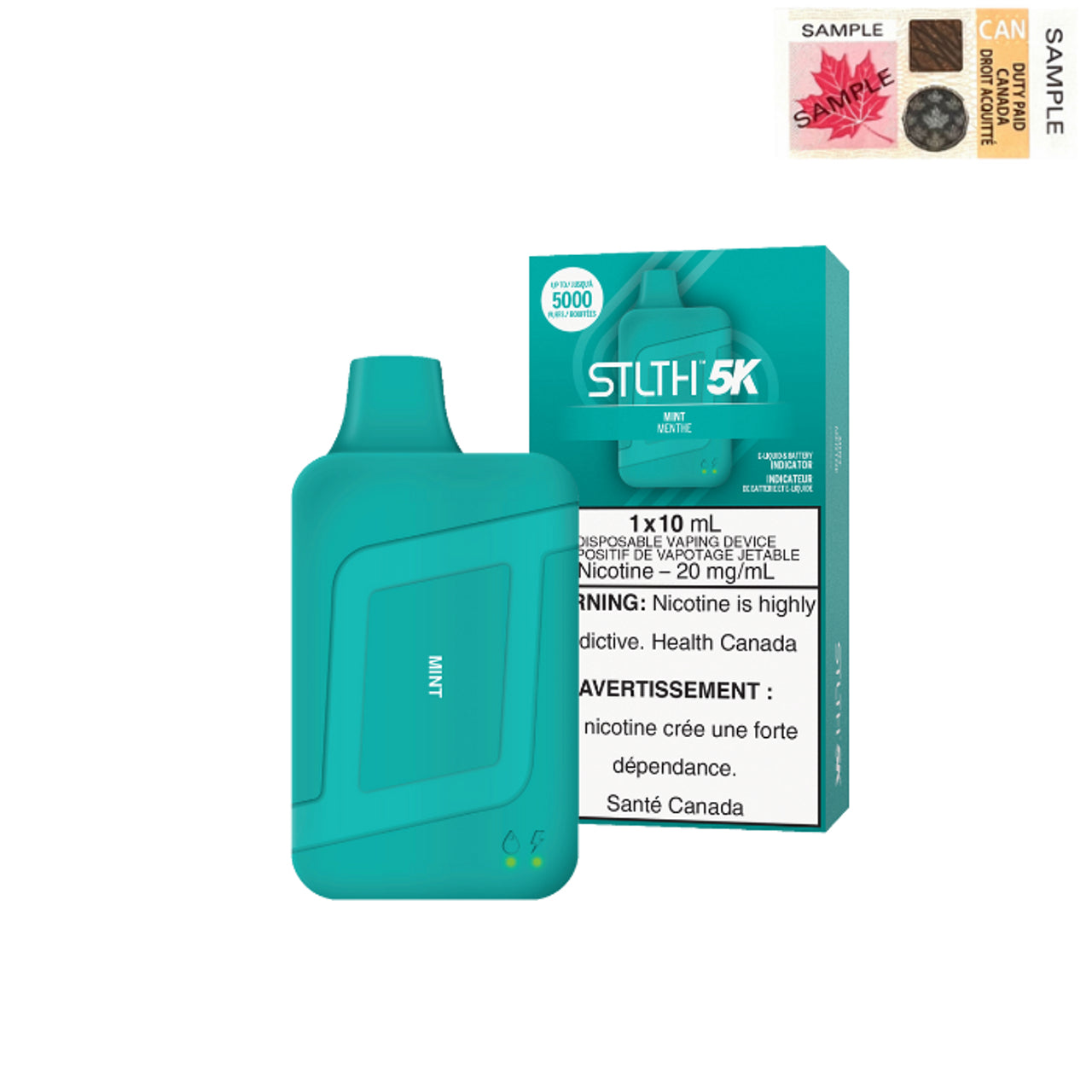 MINT - STLTH 5K - 20mg - 5ct - EXCISED
