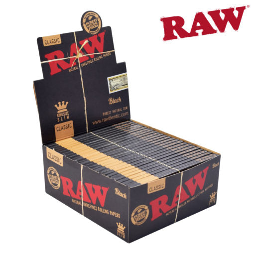 RAW Black King Size Slim