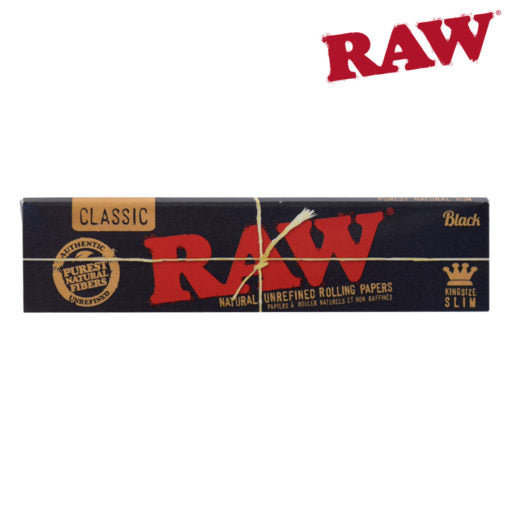 RAW Black King Size Slim