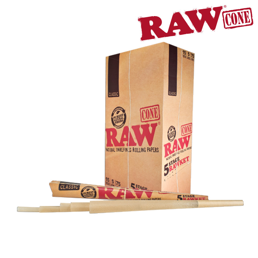 RAW Classic Cone - 5 Stage Rawket