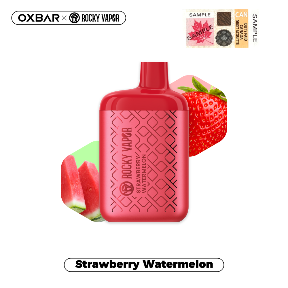 Strawberry Watermelon - OXBAR x ROCKY VAPOR - 4500 (5PC/CARTON) - EXCISED