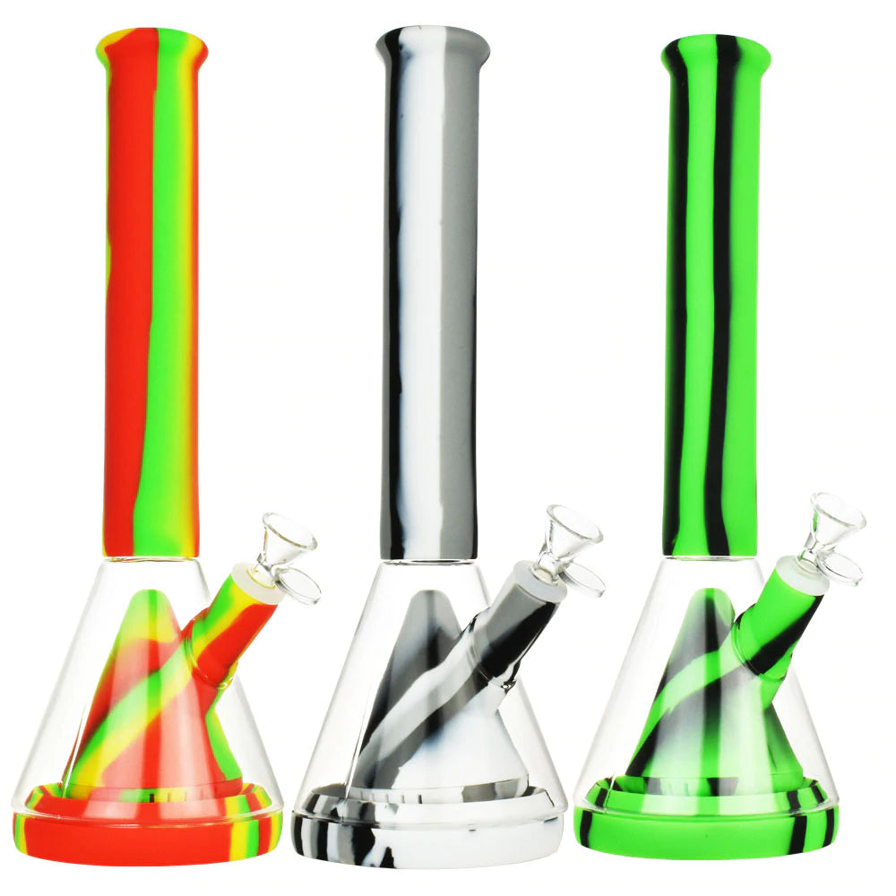 14" Silicone Bong - Assorted Colors