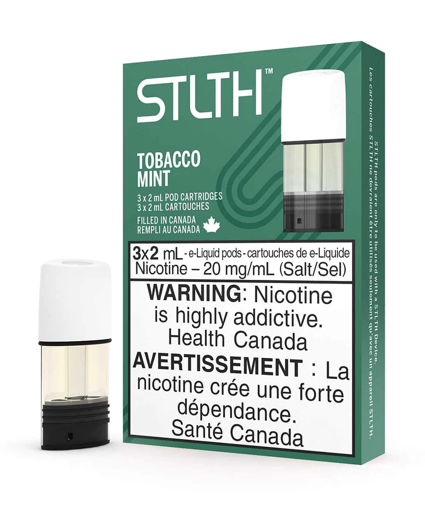 Tobacco Mint - STLTH Pod Pack - 20mg - Regular - EXCISED