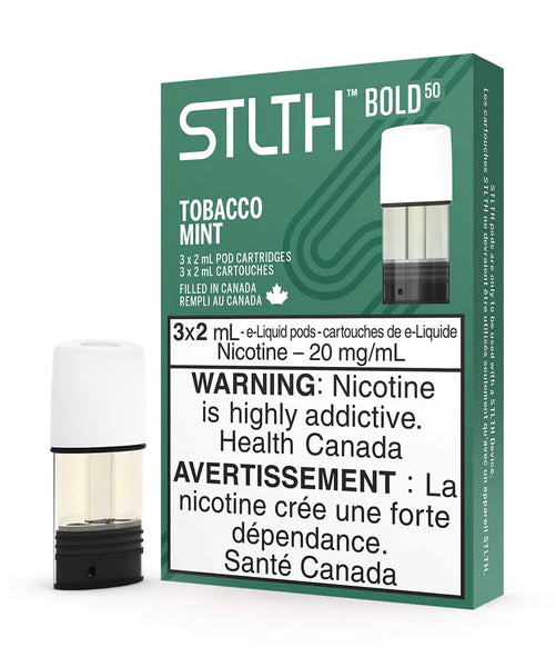 Tobacco Mint - STLTH Pod Pack - 20mg - Regular - EXCISED