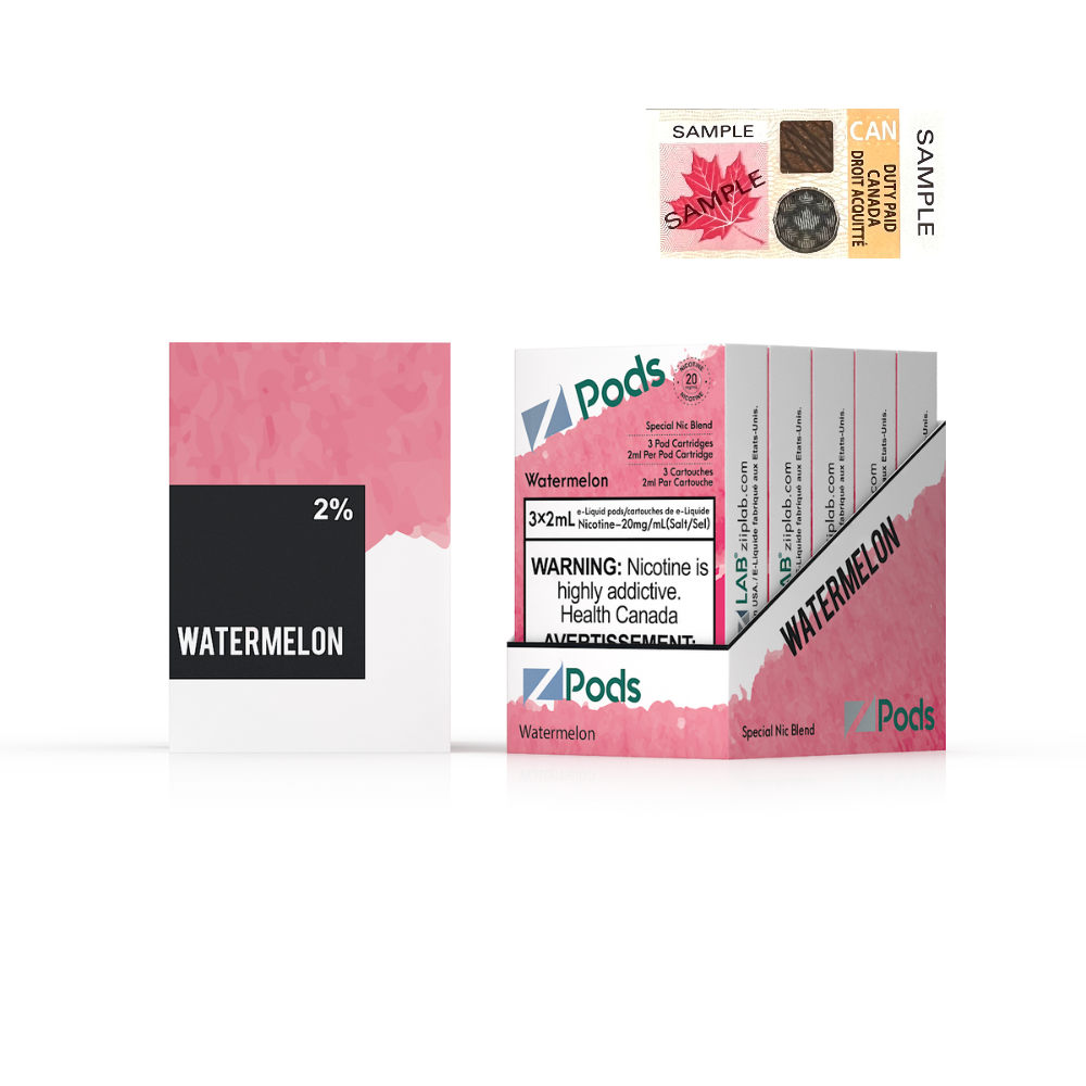 Watermelon - Z Pods Special NIC - 20mg - Premium