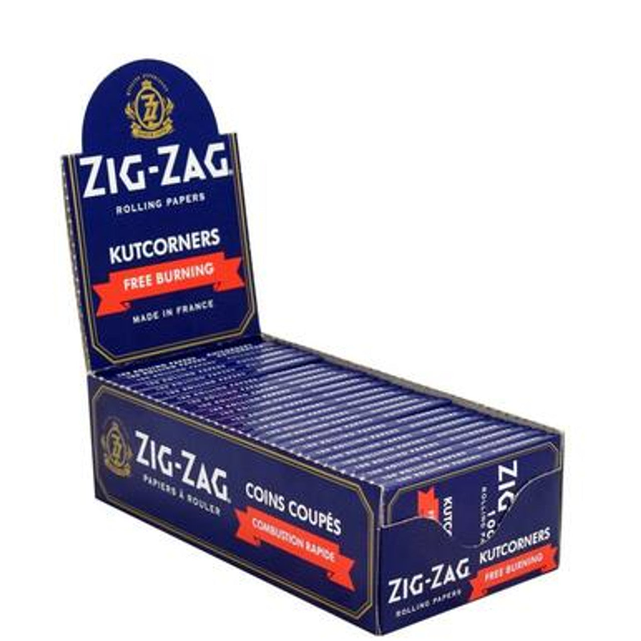 Zig Zag Kutcorners Gummed Papers - ULTIMATE - 24ct - BLUE