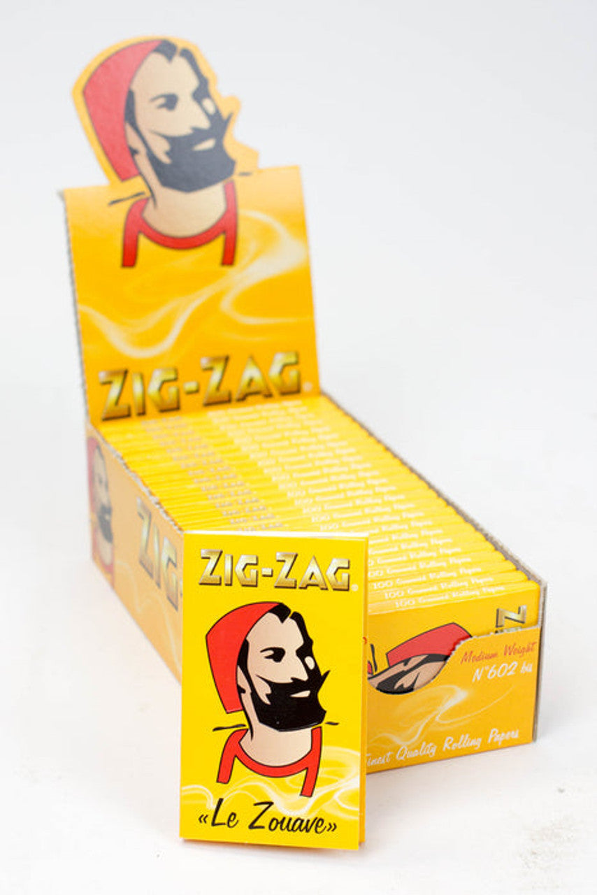 Zig Zag Medium Weight Rolling Paper - Yellow - 25ct